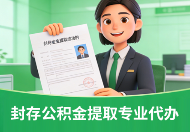 承德封存公积金代办提取